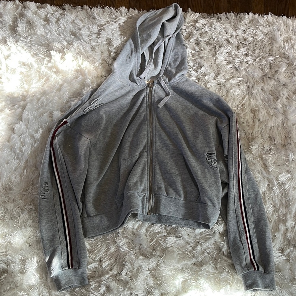 Grey Zip Up